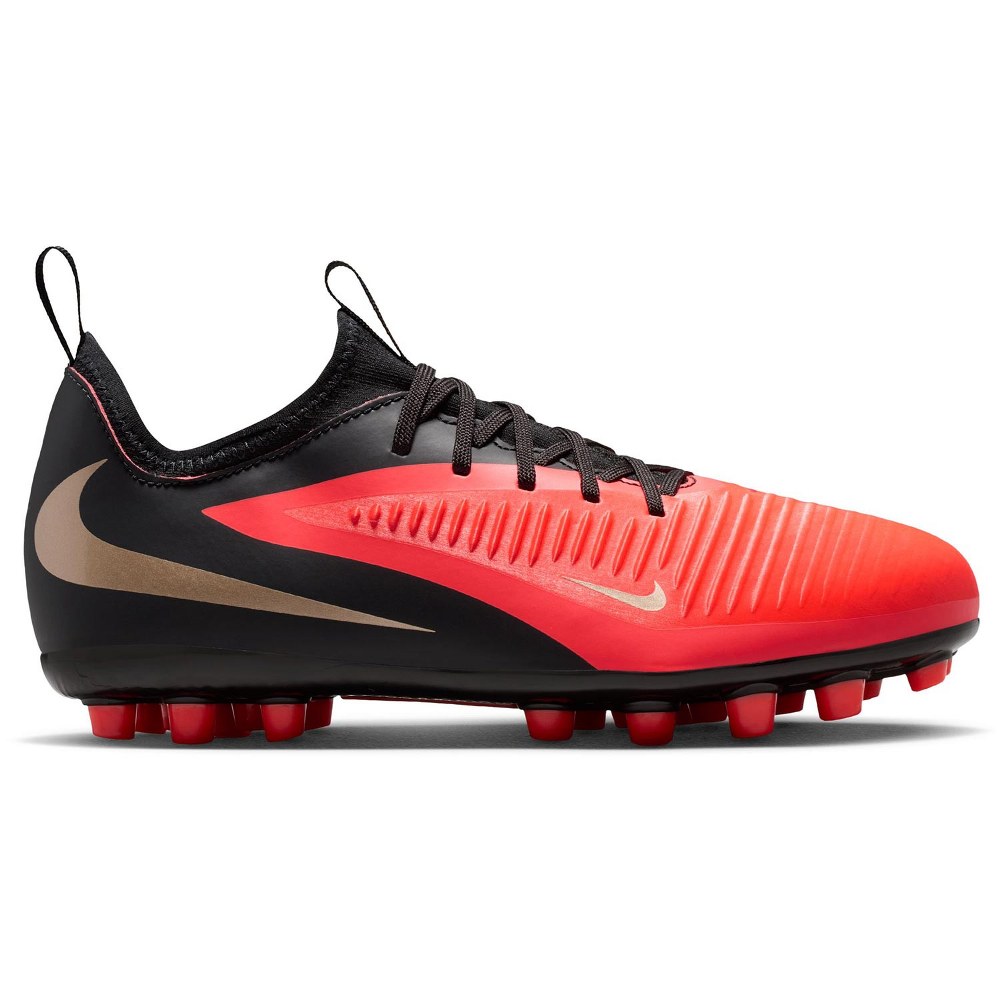 Bota Futebol Nike Phatom 6 Low AG Jr Vermelha