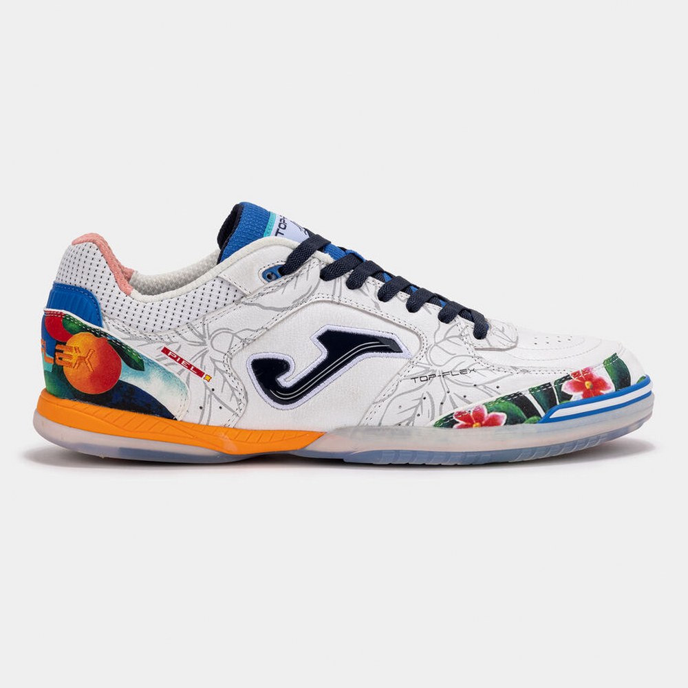 Tenis Futsal Joma Top Flex Lucao Branco
