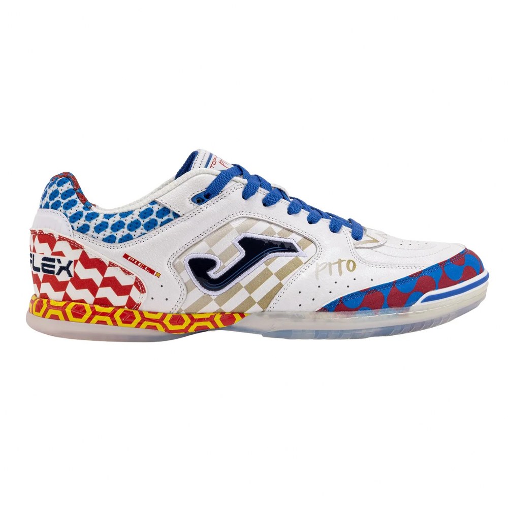 Tenis Futsal Joma Top Flex Pito Branco