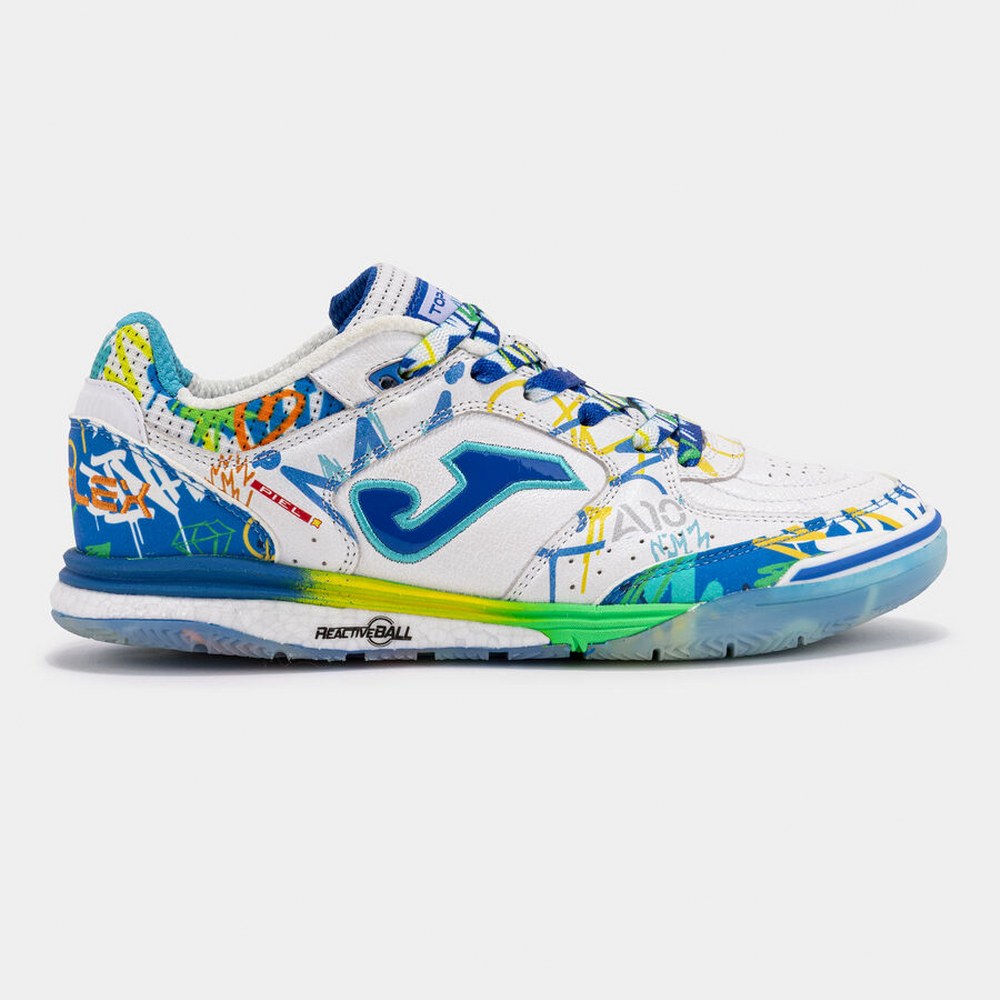 Tenis Futsal Joma Top Flex 2699 Amandinha Branco