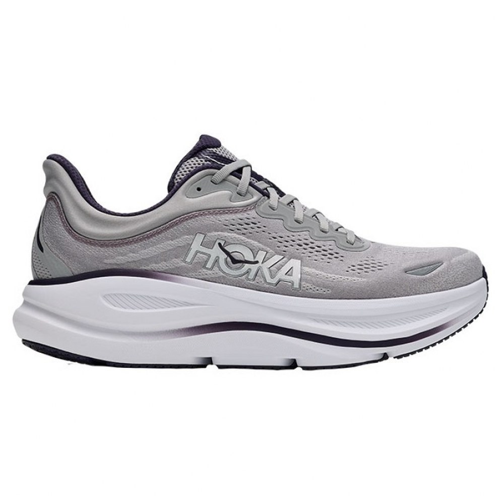 Tenis Running Hoka Bondi 9 Cizento