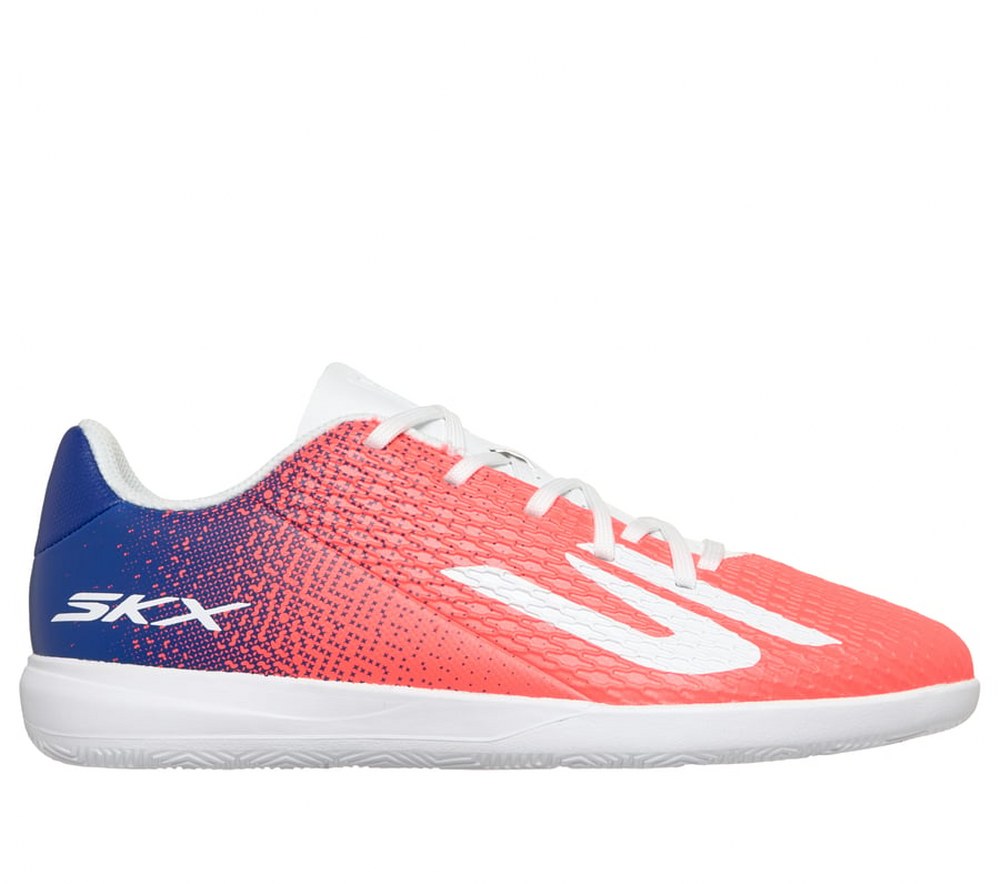Tenis Futsal Skechers Laranja